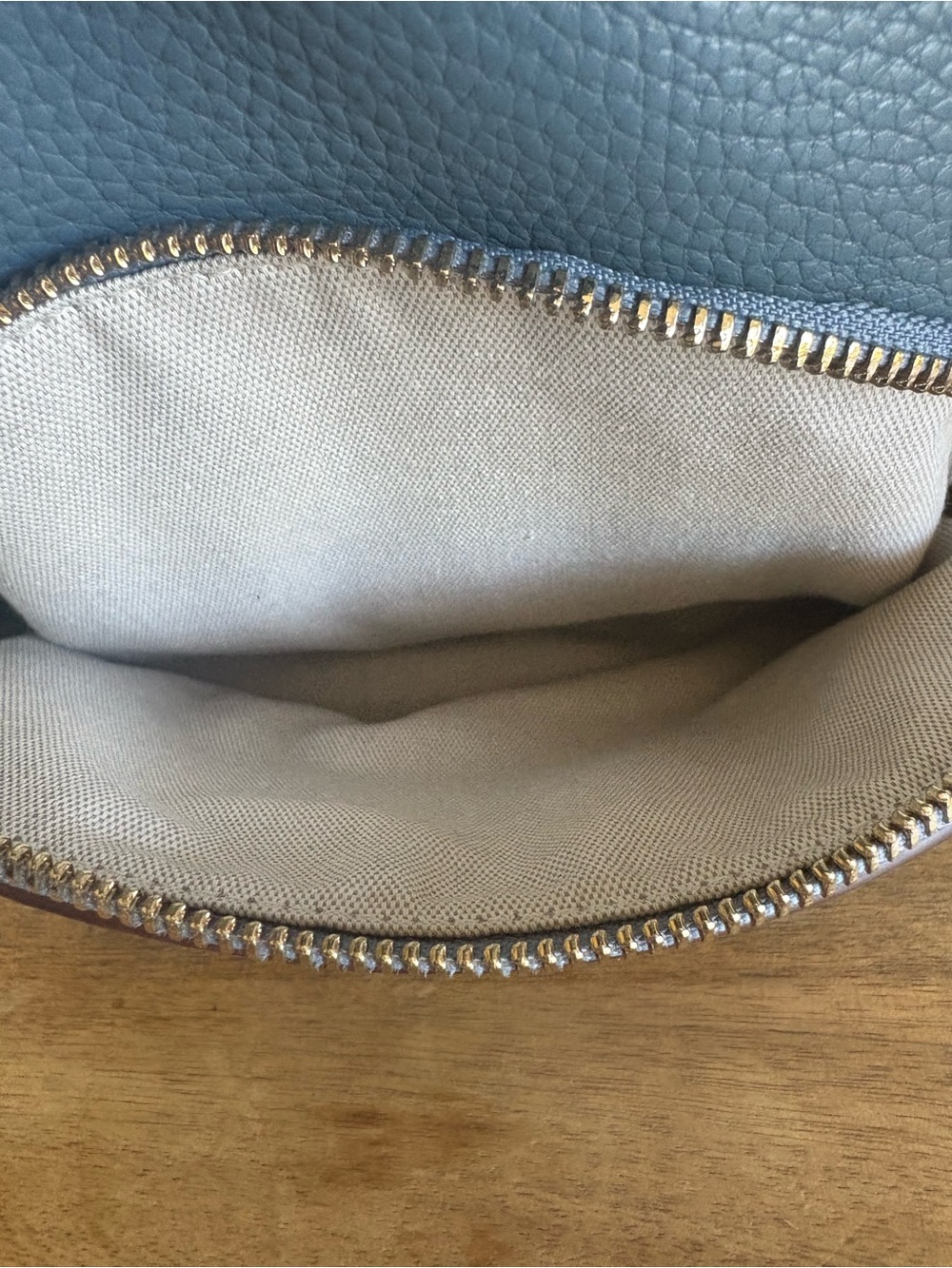 Radley Blue Pebbled Leather Mini Backpack - Picture 7 of 13
